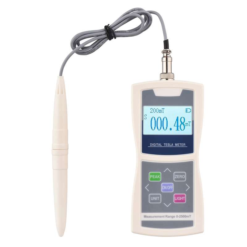 Digital Tesla Meter Gaussmeter Auto Range 200mT/ 2000mT High Accuracy Sensitive Surface Magnet