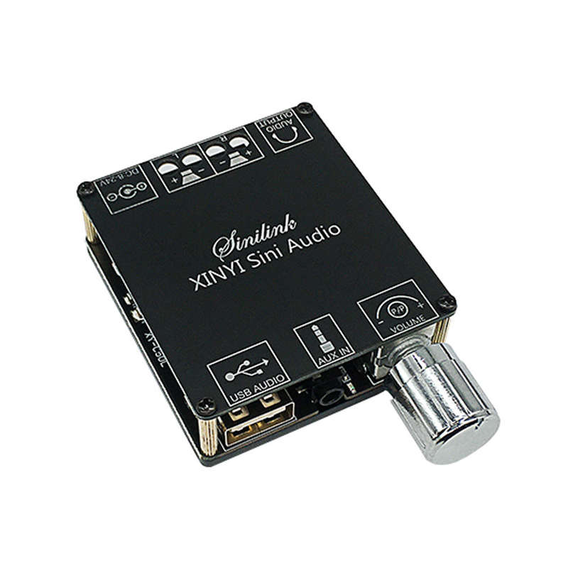 50Wx2 BT 5.0 Wireless Audio Digital Power Amplifier Infinite Tuning Stereo Board Amp Dual Chan