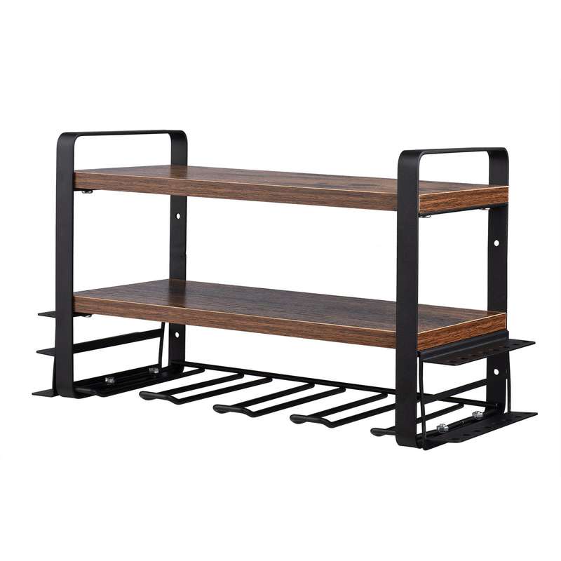 Power Tool Storage Organizer Wall Mount Heavy Duty Tool Holder Three Layer Multifunctional Too