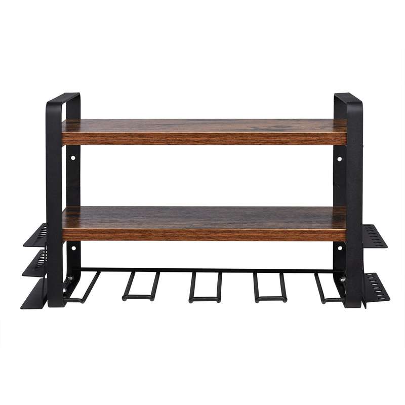 Power Tool Storage Organizer Wall Mount Heavy Duty Tool Holder Three Layer Multifunctional Too