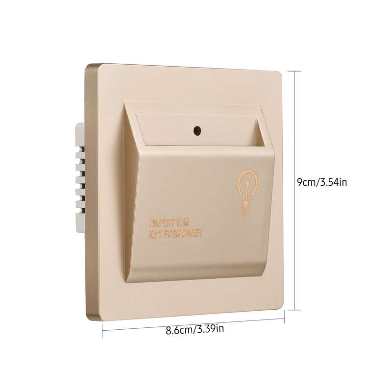 RFID Card Switch Hotel High-power 40A Power Off Energy Saving Saver Electronic Sensor Switch Guestro