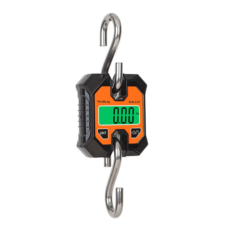 WeiHeng 100kg/50g Portable Electronic Hanging Scale Multifunctional Small Electronic Scale KG