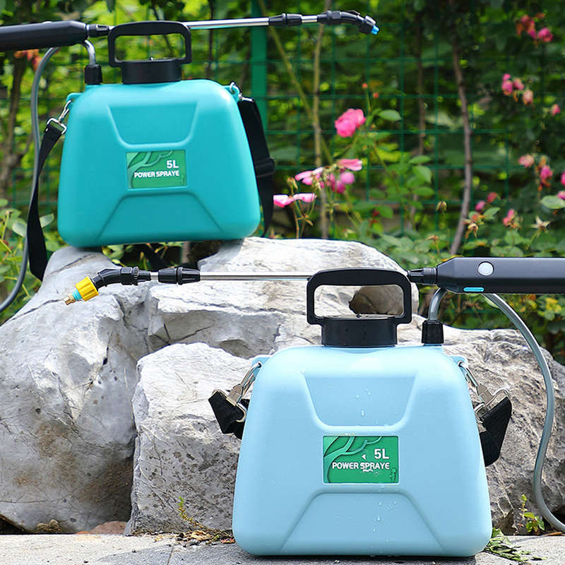 5L Rechargeable Shouldered Sprinkler Handheld Electric Sprayer Agriculture Tools Watering Can Atomiz