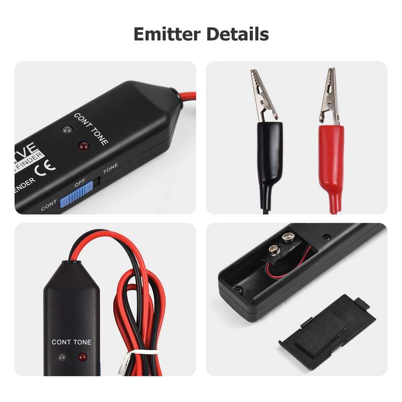 KKmoon MY6814 Automotive Cable Tracer Tone Generator and Probe Kit Multi Function Wire Break P