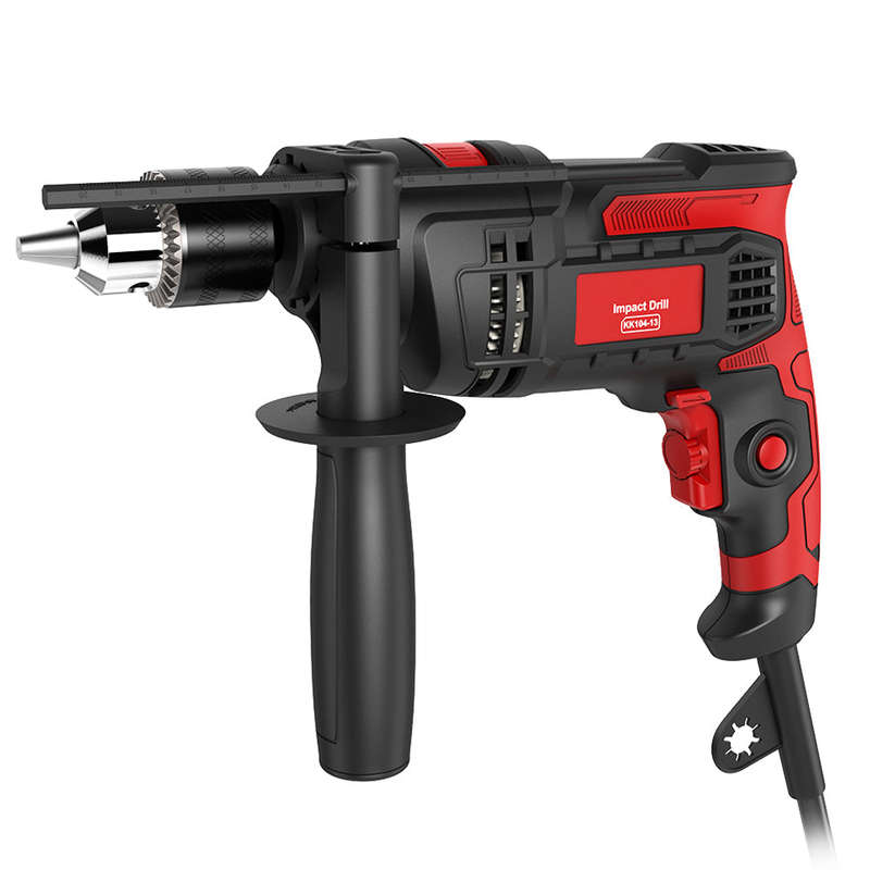 Hammer Drill Impact Drill 850W 3000 RPM Hand Electric Drill with 360 Rotating Handle Hammer and Dri