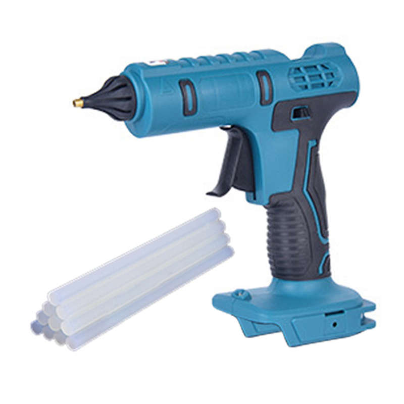 Electric Hot Melt Glue Machine Portable Cordless Lithium Glue Extrusion Tool Applicator for Home DIY