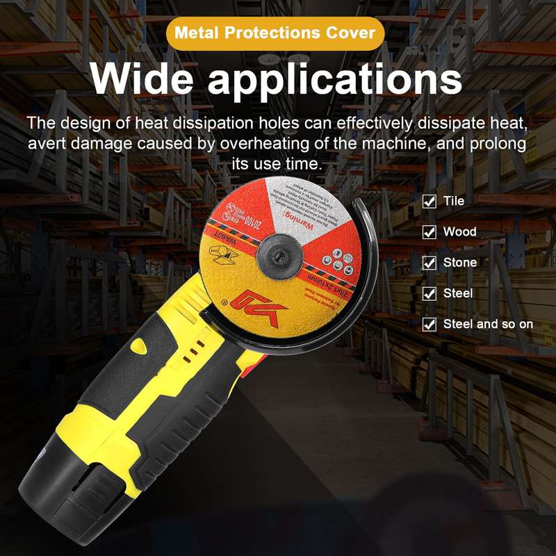 12 V Angle Grinder Handheld Portable Electric Grinder Machine Ceramic Tile Wood Multi-function Polis