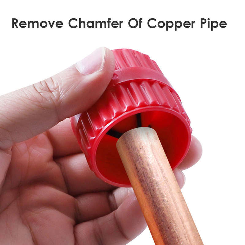 4-in-1 Copper Pipe Cleaner and Reamer Set Polishing Tubing Chamfer Tool Tube Inner / Outside Deburri