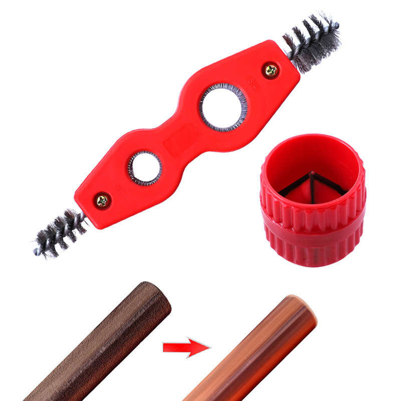 4-in-1 Copper Pipe Cleaner and Reamer Set Polishing Tubing Chamfer Tool Tube Inner / Outside Deburri