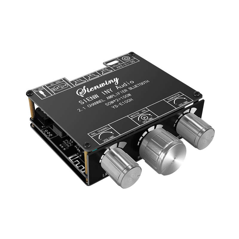 2.1 Channel BT 5.1 Digital Audio Amplifier Board Module High and Low Tone Subwoofer Support AU