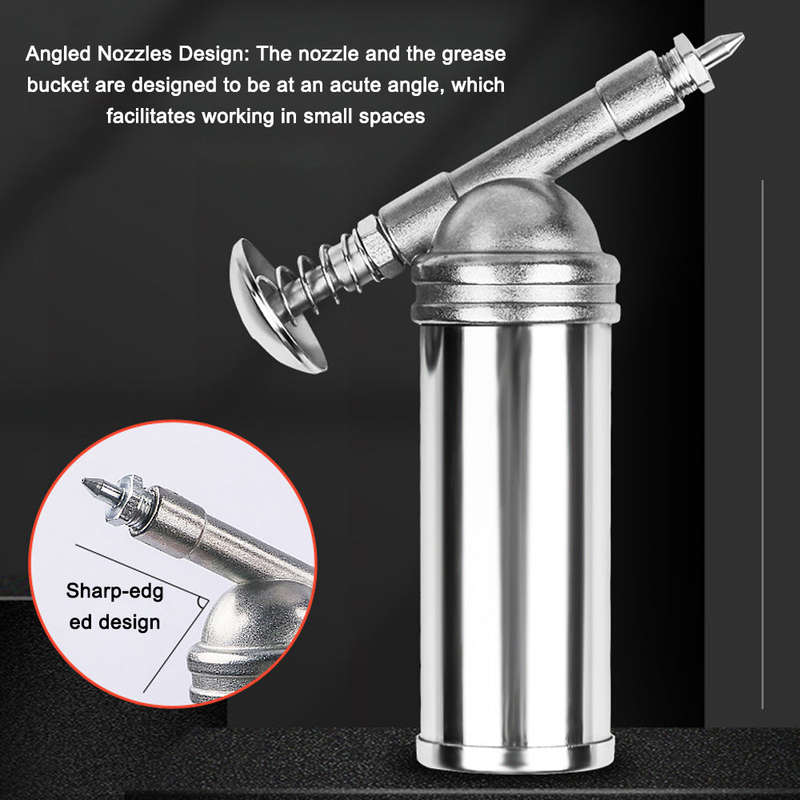 80CC Manual Grease Filling Machine Handheld Pressurized Grease Filler Auto Machinery Oil Excavator M