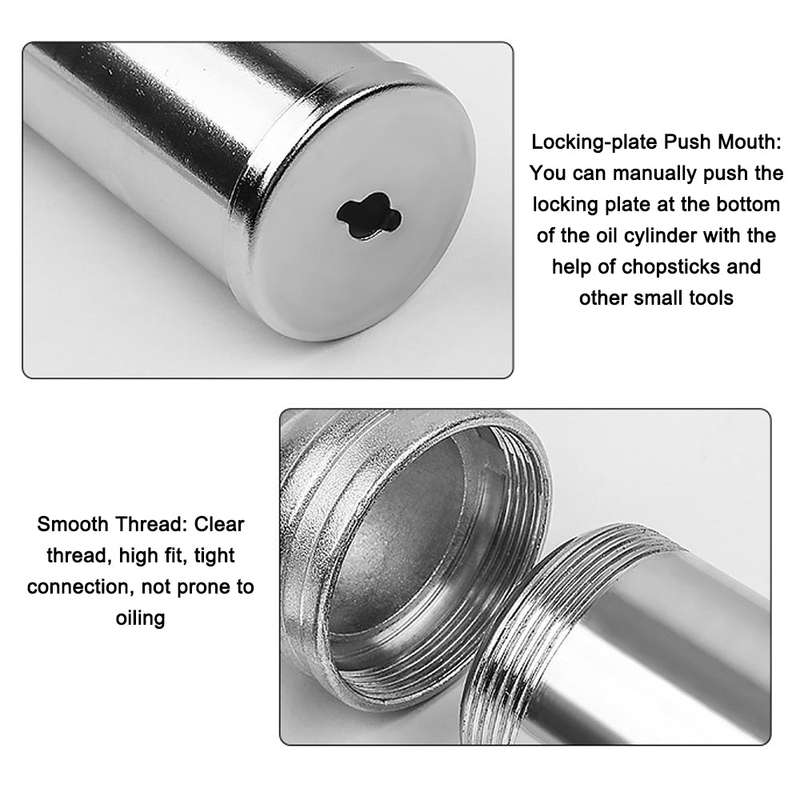 80CC Manual Grease Filling Machine Handheld Pressurized Grease Filler Auto Machinery Oil Excavator M