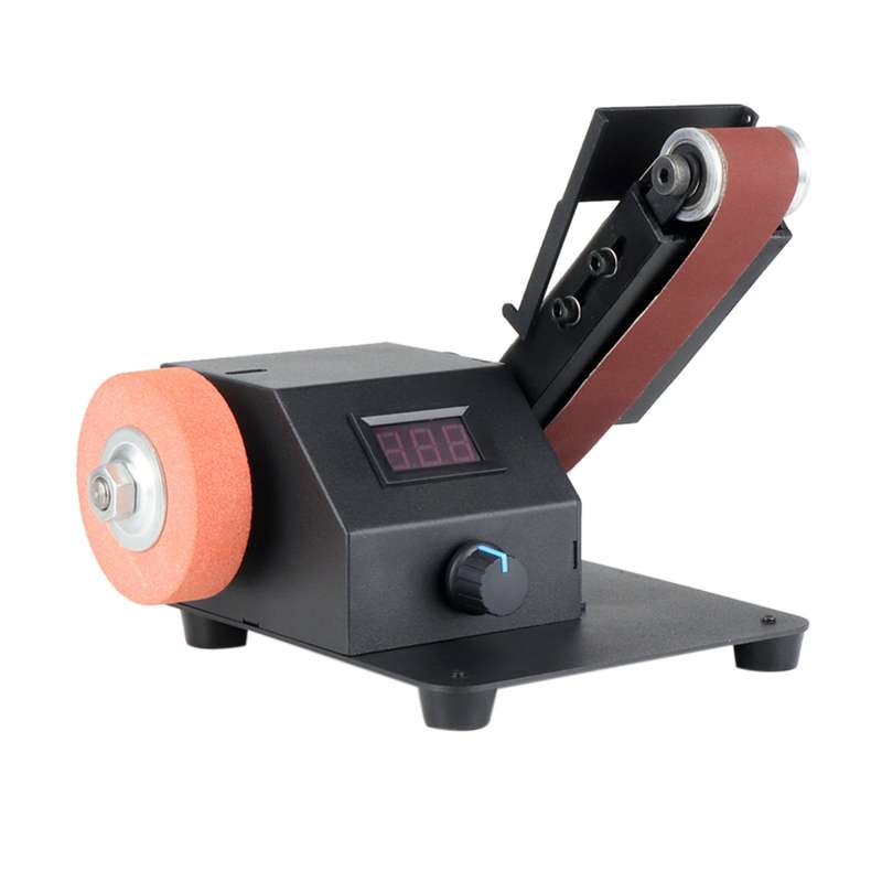 350W Vertical & Horizontal Mini Belt Sander Electric Sanding Polishing Grinding Machine Grinding San