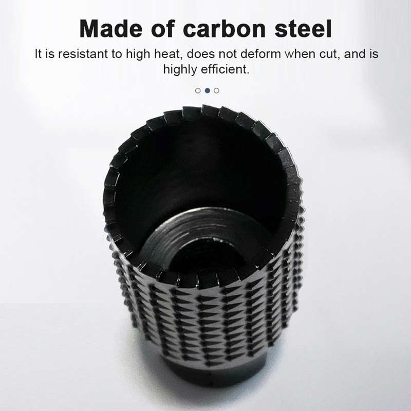 Carbon Steel Woodworking Holes Opener Trepanning Chambering Polishing Multifunctional Angle Grinder