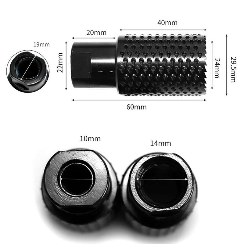 Carbon Steel Woodworking Holes Opener Trepanning Chambering Polishing Multifunctional Angle Grinder