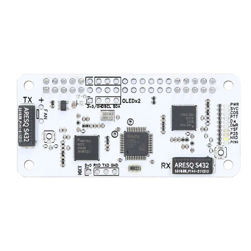 Raspberry Pi Duplex Board Hotspot Board Kit P25 DMR YSF for Raspberry pi MMDVM Mobilepower