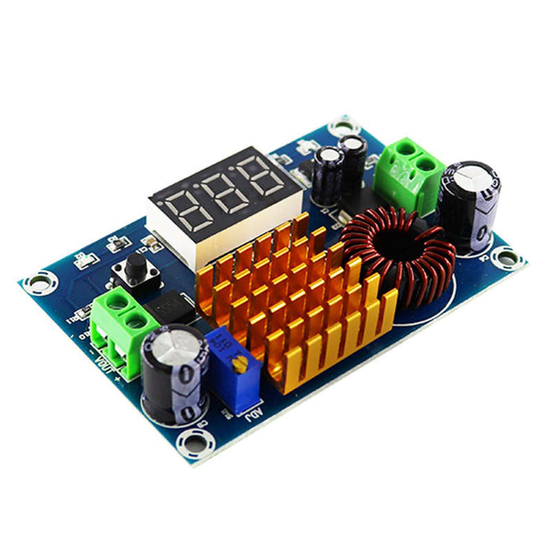 Digital Boost Board 100W High Power Step-up Module Voltage Regulator Adjustable 4-35VDC To 5-
