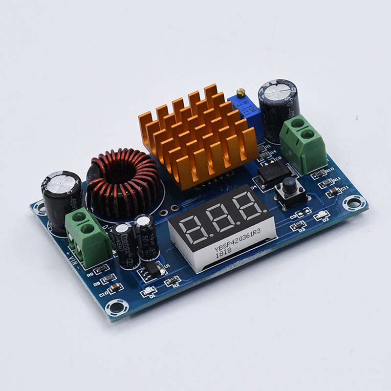 Digital Boost Board 100W High Power Step-up Module Voltage Regulator Adjustable 4-35VDC To 5-