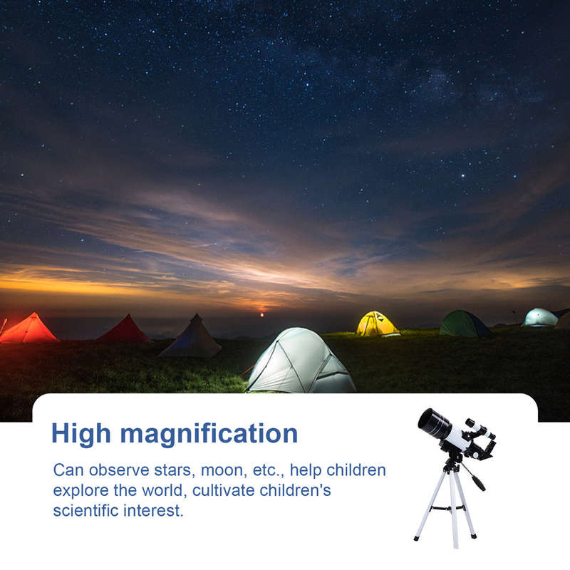 Outdoor Telescope High Clear Astronomical Refracting Telescope Professional Stargazing Telescope Com