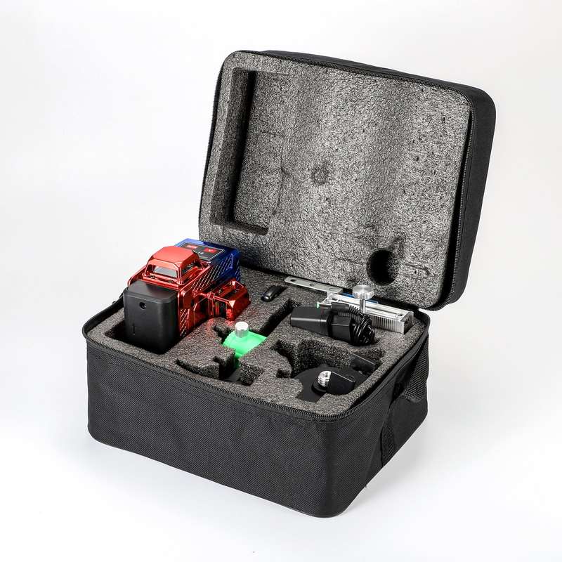 16 Lines Electroplating Laser Level Self Leveling, 4x360 4D Green Beam Line, Laser Level for