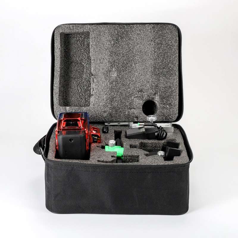 16 Lines Electroplating Laser Level Self Leveling, 4x360 4D Green Beam Line, Laser Level for