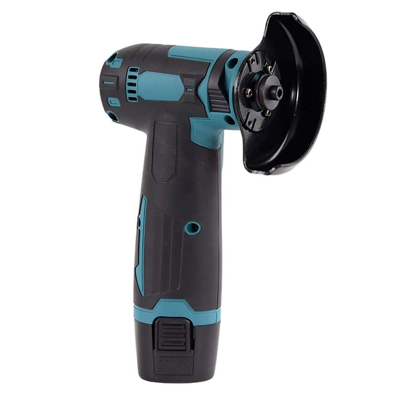 12V Cordless Brush Angle Grinder Kit, Ginding disc 3 Inch/76mm, Lightweight Angle Grinder Tool w/ 2P