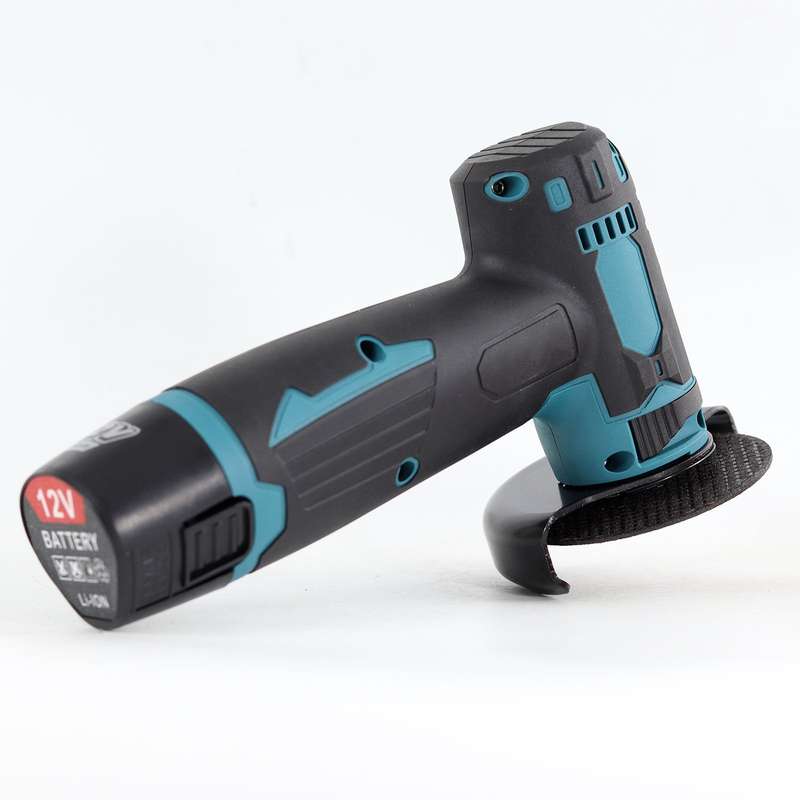 12V Cordless Brush Angle Grinder Kit, Ginding disc 3 Inch/76mm, Lightweight Angle Grinder Tool w/ 2P