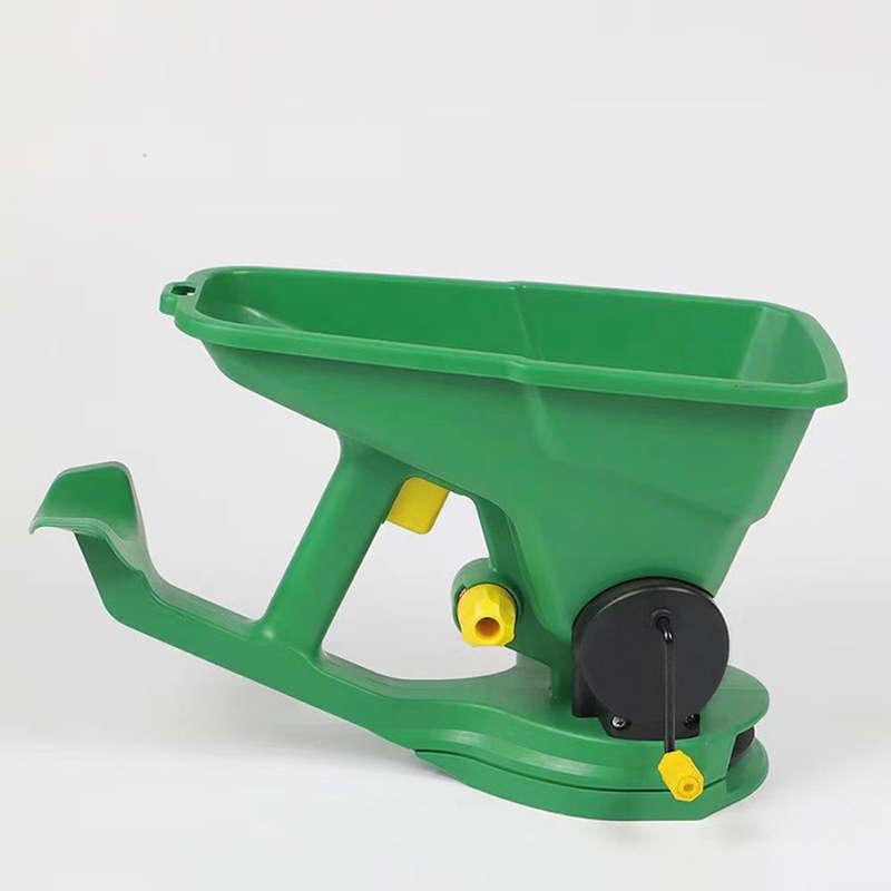 Gardening Handheld Seed Spreader Portable Manual Seeder 1.5L Capacity  with 5 Gears Adjustabl