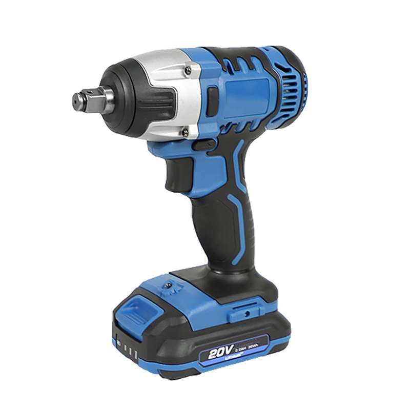 Cordless Impact Wrench, 1/2 inch Electric Impact Wrench w/Max Torque 260 ft-lbs (220N.m), Pow