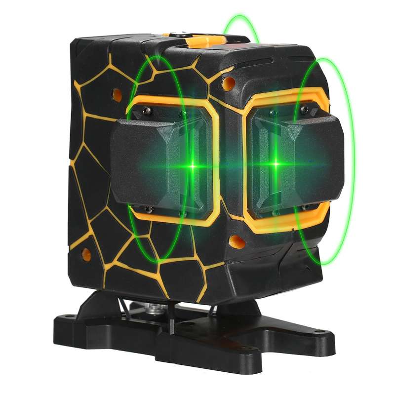 Green Laser Beam Level Meter Laser Leveler Professional Line Laser 12-line Green Light Self-Le