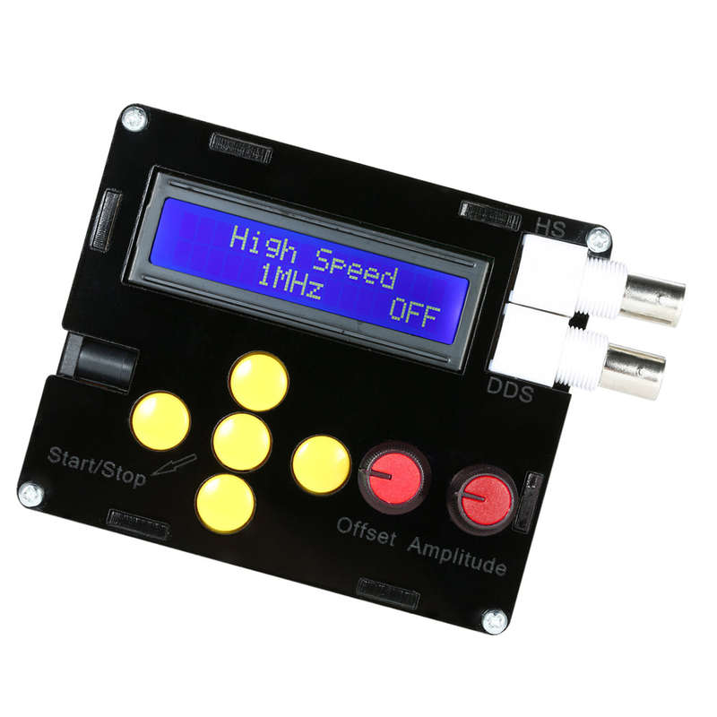 DDS Function Low Frequency Signal Generator Sine/Triangle/Square/Sawtooth/ECG/Noise Output 1Hz