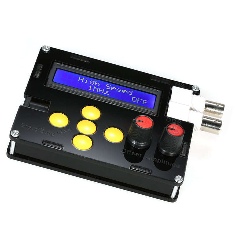 DDS Function Low Frequency Signal Generator Sine/Triangle/Square/Sawtooth/ECG/Noise Output 1Hz