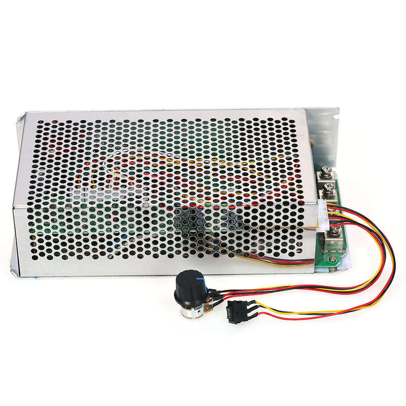 DC 10V-50V 5000W 200A DC Motor Adjustable Speed Controller Regulator PWM Reversible Control