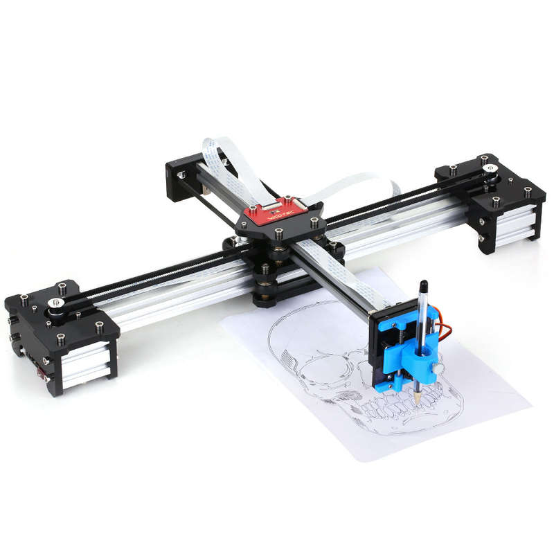 Desktop DIY Assembled XY Plotter Pen Drawing Robot Drawing Machine Painting Handwriting Robot Kit 10