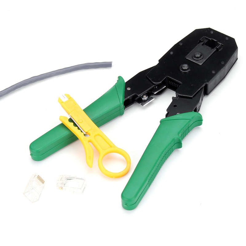 9 in 1 LAN Network Fix Cable Tester Crimper Plier Hand Tool Kit Cat5 RJ45 RJ11 RJ12 Stripping