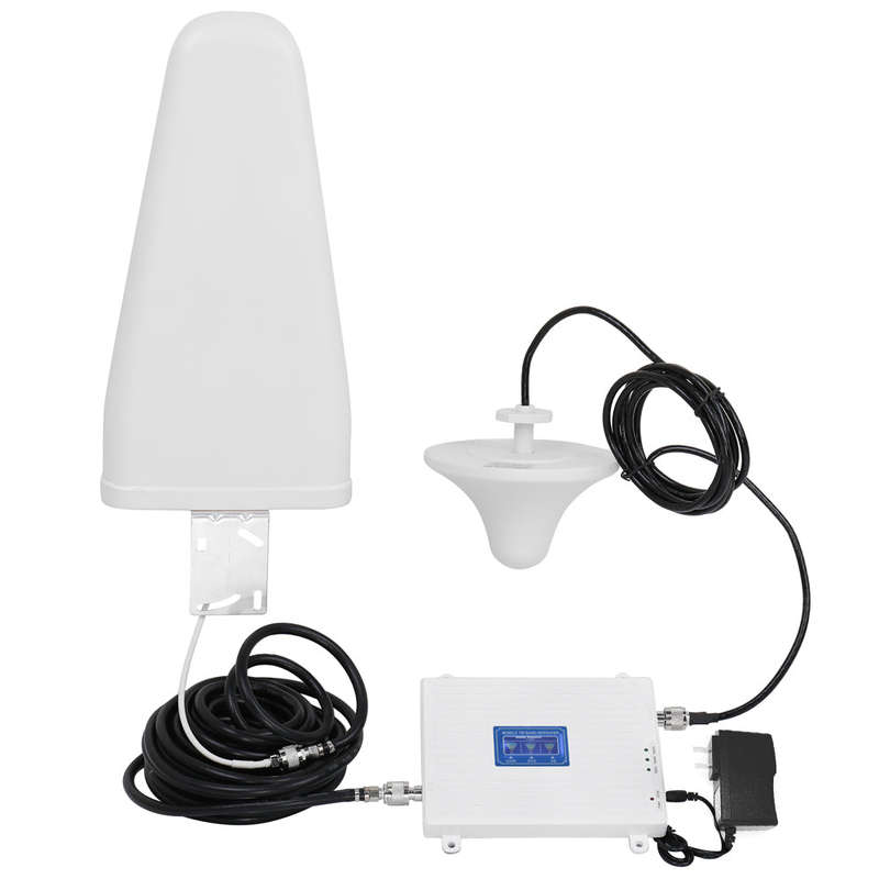 110-220V Tri Band Amplifier 900 1800 2100 GSM DCS WCDMA 2G/3G/4G LTE Universal Signal Booster