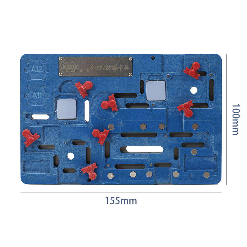 Explosion-proof Cooling Tin Multifunctional Platform PCB Holder Jig for IPX/XS/XS MAX Motherb