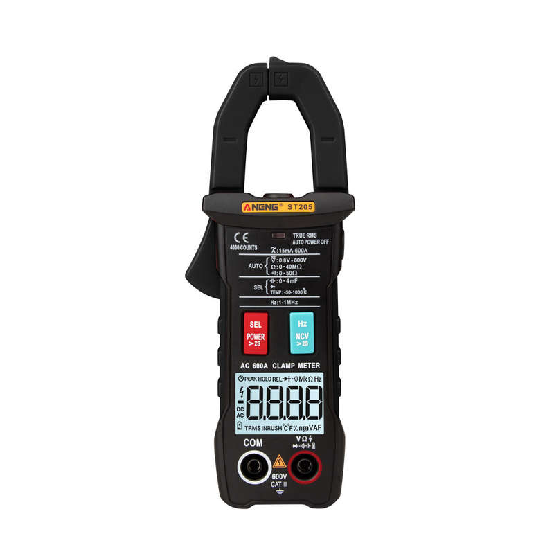 ANENG ST205 4000 Counts Full Intelligent Automatic Range True RMS Digital Multimeter Clamp Met