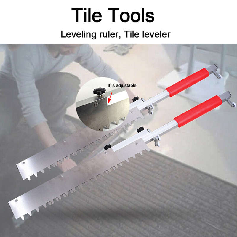 Versatile Tile Sand Paving Tool Ash Paver Multifunctional Leveling Ruler Adjustable Tile Leveler Pre