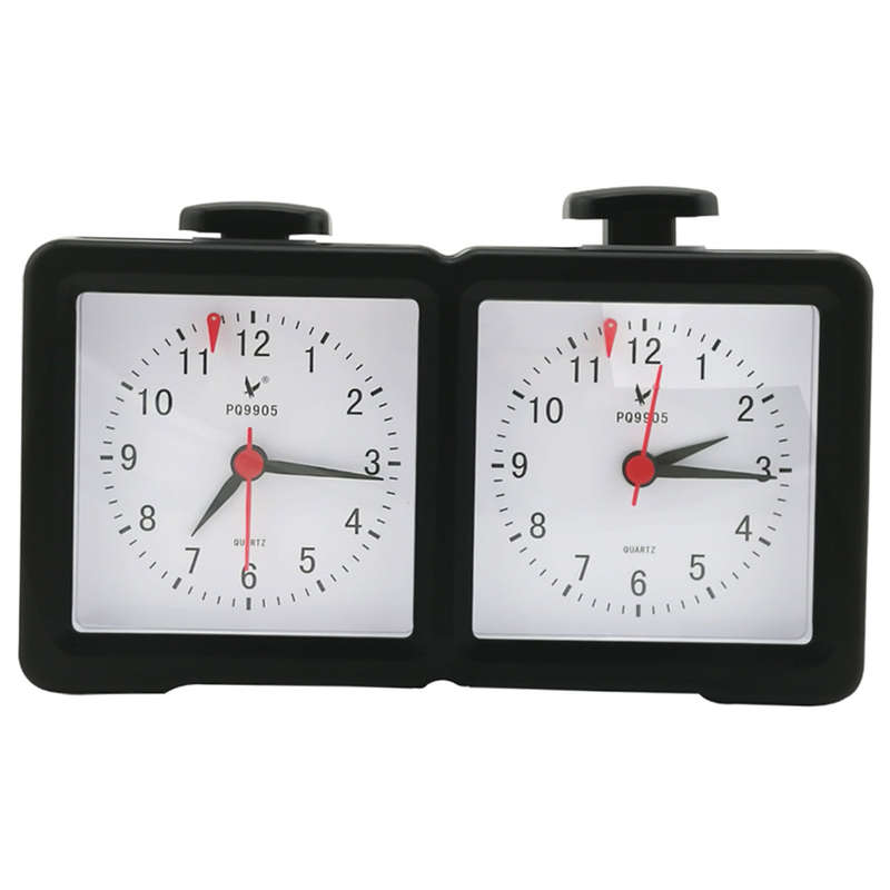 Chess Clock Quartz Electronic Analog Chess Clock Count Up Down Timer Game Timer I-go Count Up