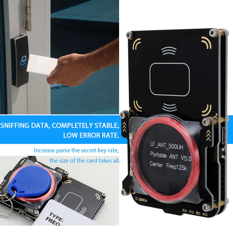 Proxmark3 NFC Card Reader Copier Changeable Card MFOC Card Clone Crack Open Source