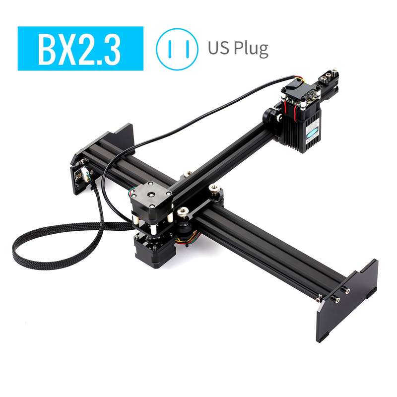 2.3W Laser Engraving Machine High Speed Mini Desktop Laser Engraver Printer Portable Househol