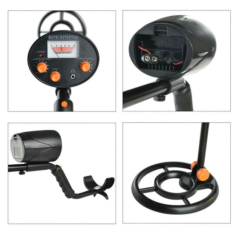 Underground Metal Detector with Pinpoint Function Gold Digger High Accuracy Treasure Hunter Me