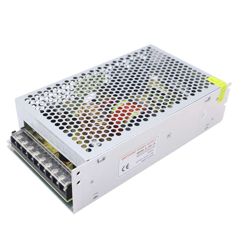 AC 110V/220V to DC 24V 10A 240W Voltage Transformer Switch Power Supply for Led Strip