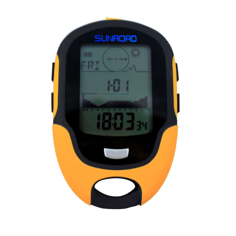 Sunroad FR500 Multifunction LCD Digital Altimeter Barometer Compass Thermometer Hygrometer We