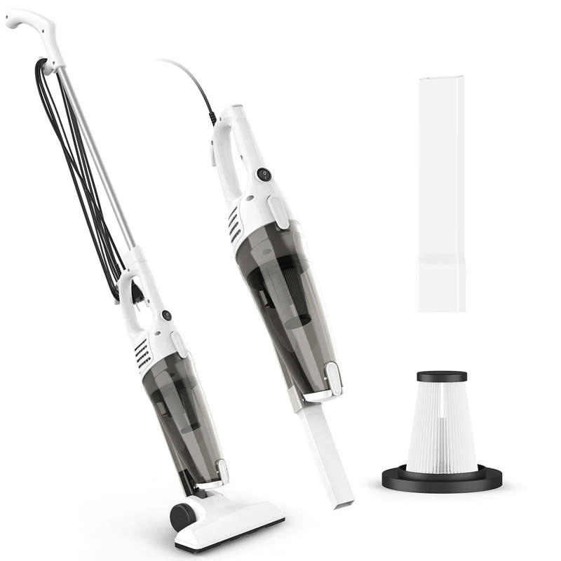 dodocool 1601 2 in 1 Corded Vacuum Cleaner Swivel Ultra Lightweight Stick Vacuum 15 KPa 800W Strong