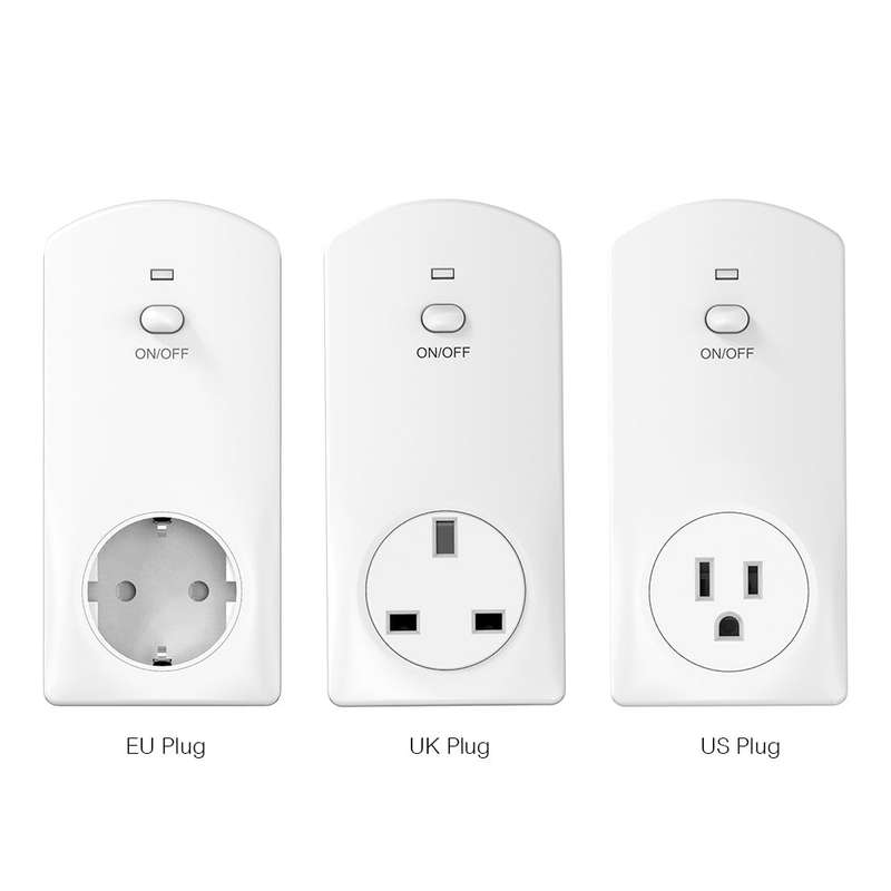 Smart Programmable Wireless Remote Thermostat + Plug in Socket Heating Cooling Program Temperature C