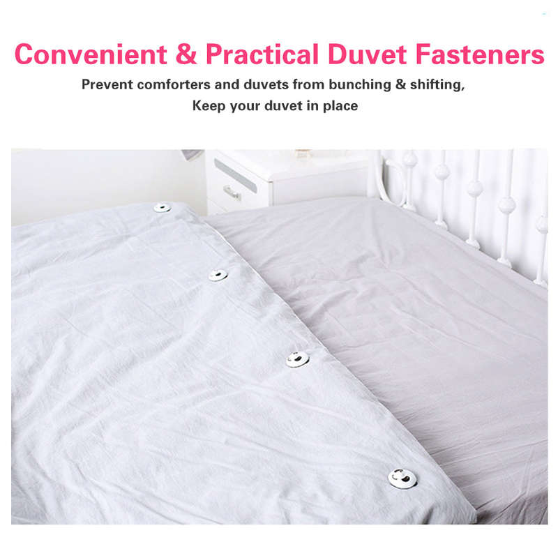 Strong Magnetic Bed Duvet Cover Pins Clips Set Comforter Duvet Fasteners with Short & Long Pins