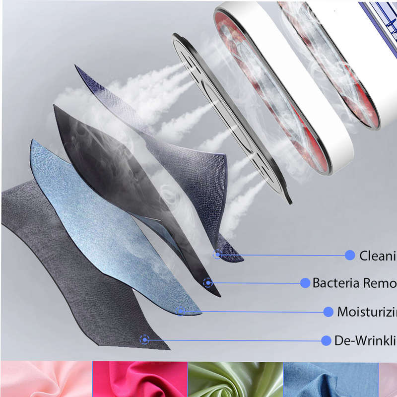 Portable steam ironing machine