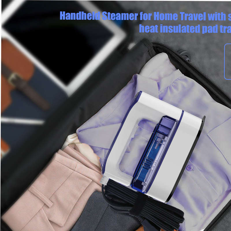 Portable steam ironing machine